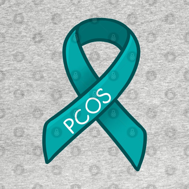 PCOS Awareness Ribbon by leashonlife